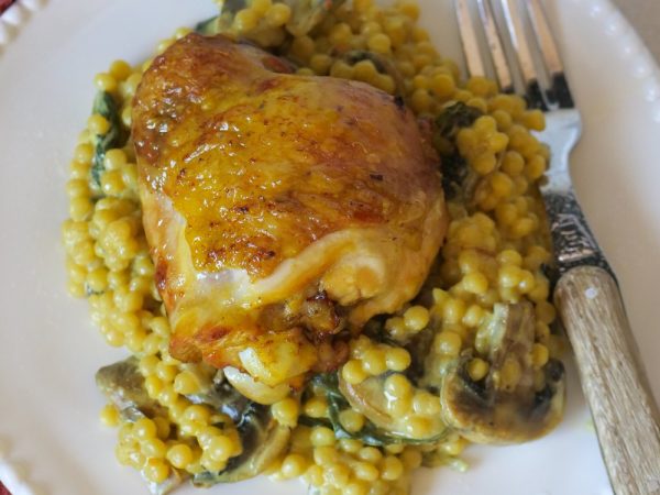 Petits plombs crémeux au poulet